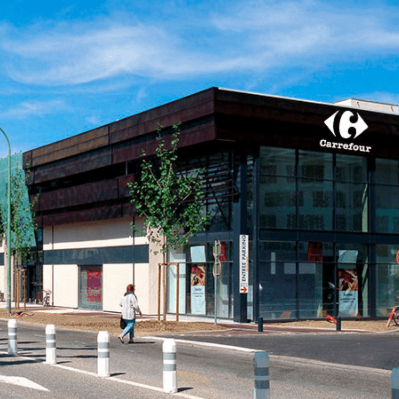 Leader Park • Projet : Centre Commercial « Carrefour Annecy Brogny »